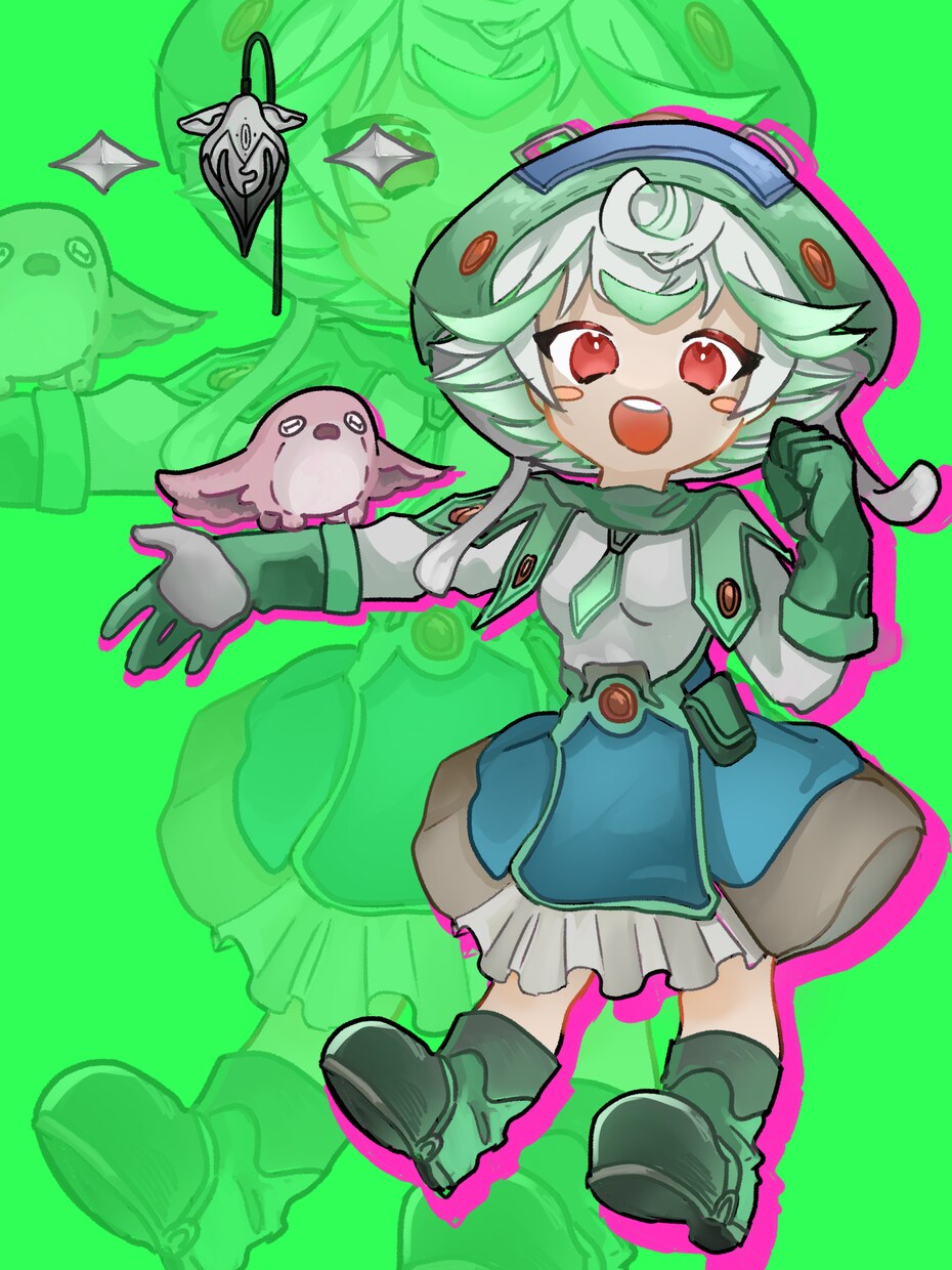 かわいいミニキャラ描きます 素敵なキャラクターをもっとかわいく！表情豊富に描けます✨ イメージ1
