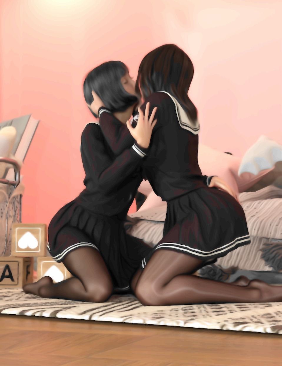 ３DCGでイラストを作成しております DAZ３DというCGソフトを使用しています。 イメージ2
