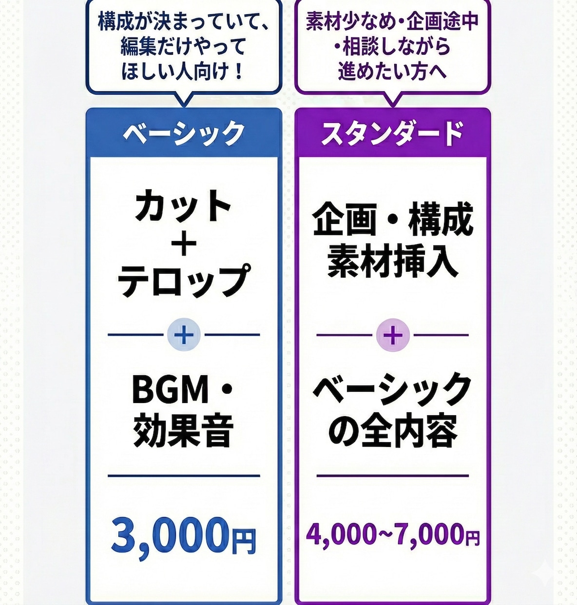 テーマ様々なSNS向けショート動画を編集します 丁寧、かつスピーディーに作製するため、同時受付1件のみ！ イメージ2