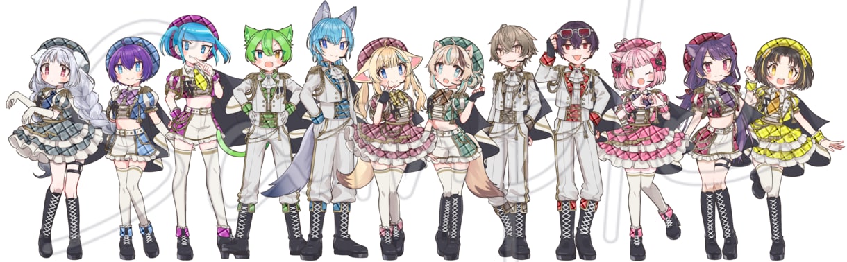 使いやすい立ち絵イラスト製作致します 特徴的なデザインが欲しい方向け イメージ10