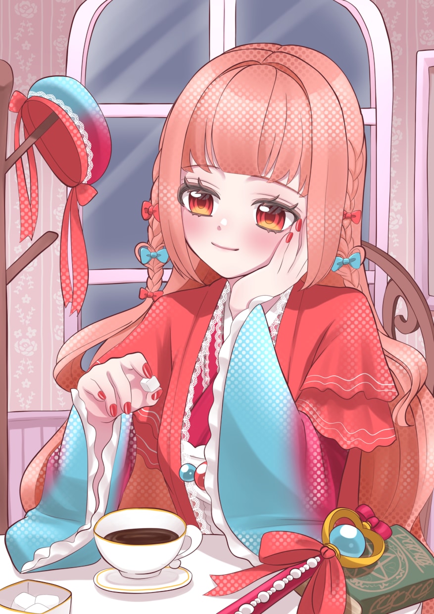 商用込 【キラキラな絵柄で1枚絵】描きます 白兎あわの絵柄で素敵な一枚絵を作成します イメージ9