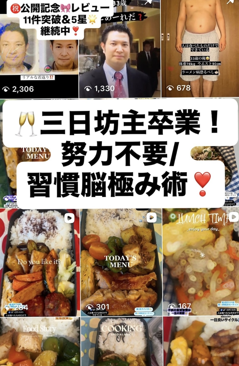 体調改善＆理想体型|27年実績! 習慣化伴走します 今だけ限定価格！体調不良と万年痩せたいを卒業『習慣OS設定』 イメージ4
