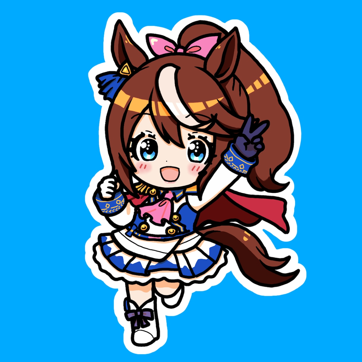 かわいいちびキャラ・女の子イラスト描きます 毎日描いてるからこそ出せる、親しみやすい女の子イラスト イメージ4