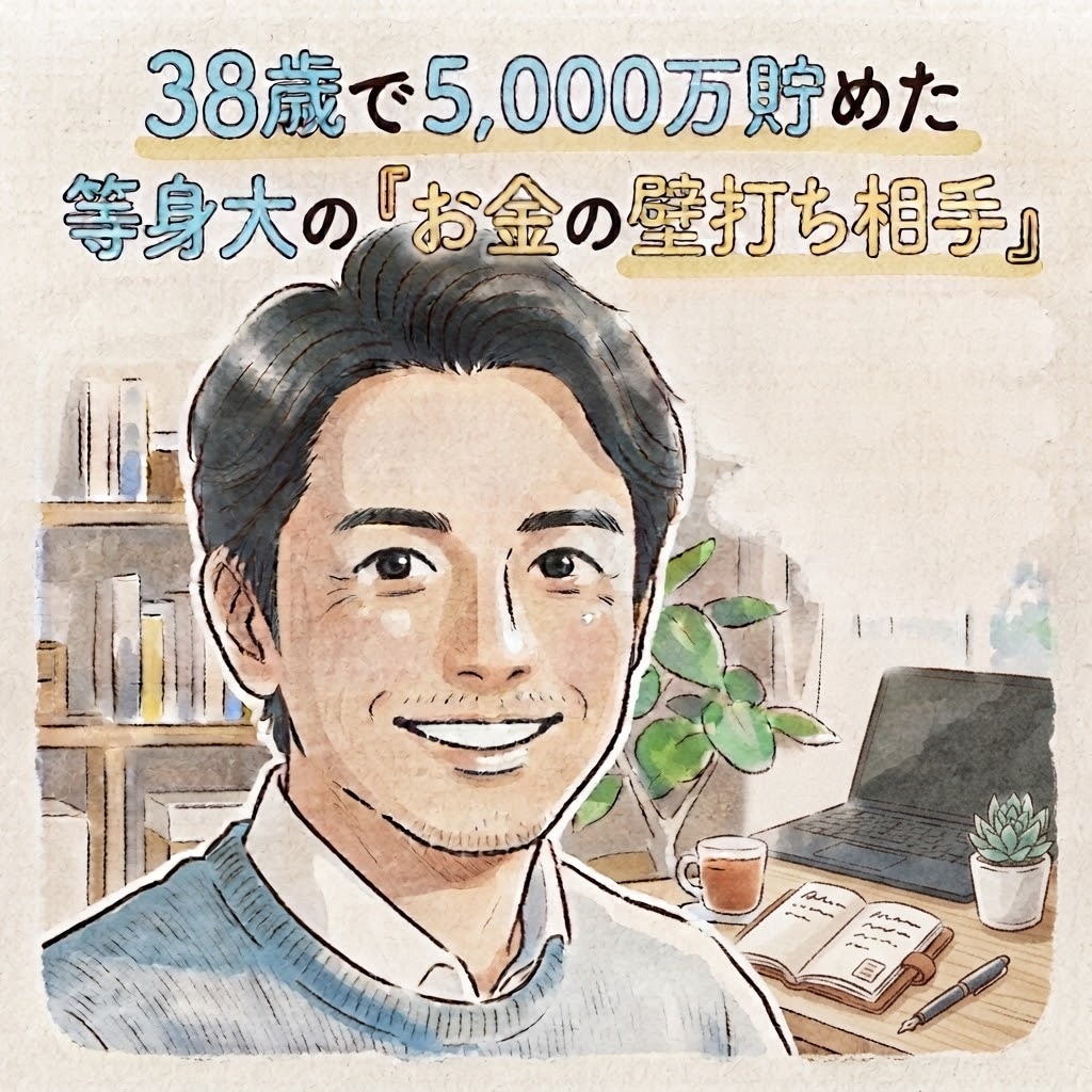誰にも言えないお金の話、ゆっくりお聞きします 38歳で5,000万貯めた、私が一緒に伴走します。 イメージ1