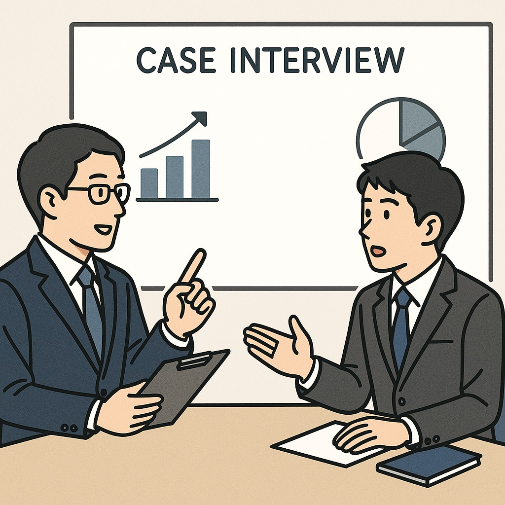 元MBB採用責任者がケース面接のコツをお教えします 採用責任者・マネージャーの視点を織り込んでサポートいたします イメージ1