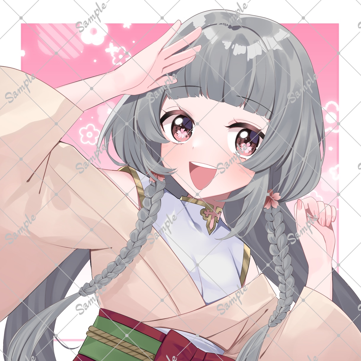 アイコン・イラスト（一枚絵/立ち絵など）描きます 納得いくまで修正OKです！気軽にご相談ください！ イメージ2