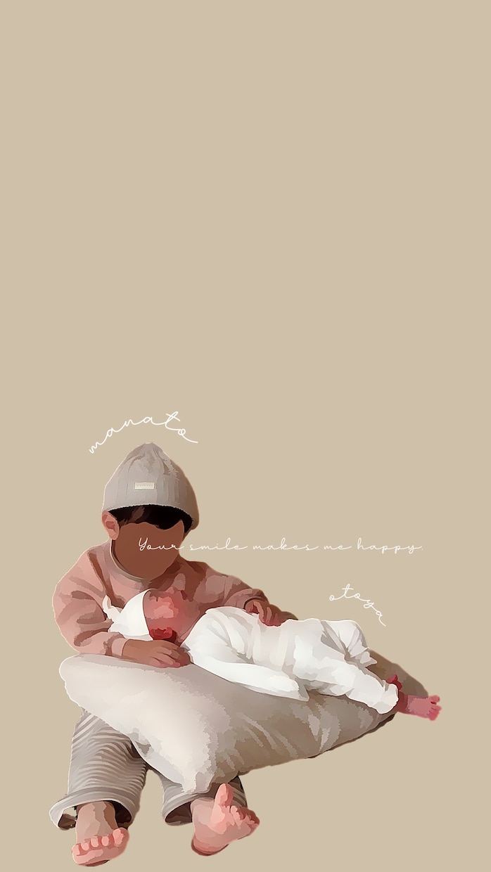 思い出の写真をイラスト風に作ります 추억（ﾁｭｵｸ）韓国語で思い出大切な一瞬を紡ぐお手伝い♡ イメージ3