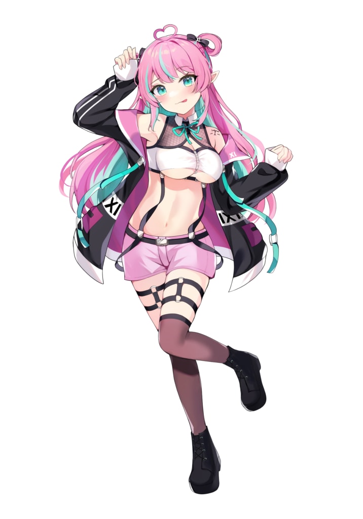 背景設定まで考え抜いたVtuberを制作します 修正無制限＋著作権譲渡付＋表情差分４種類付き+胸の揺れ！ イメージ3
