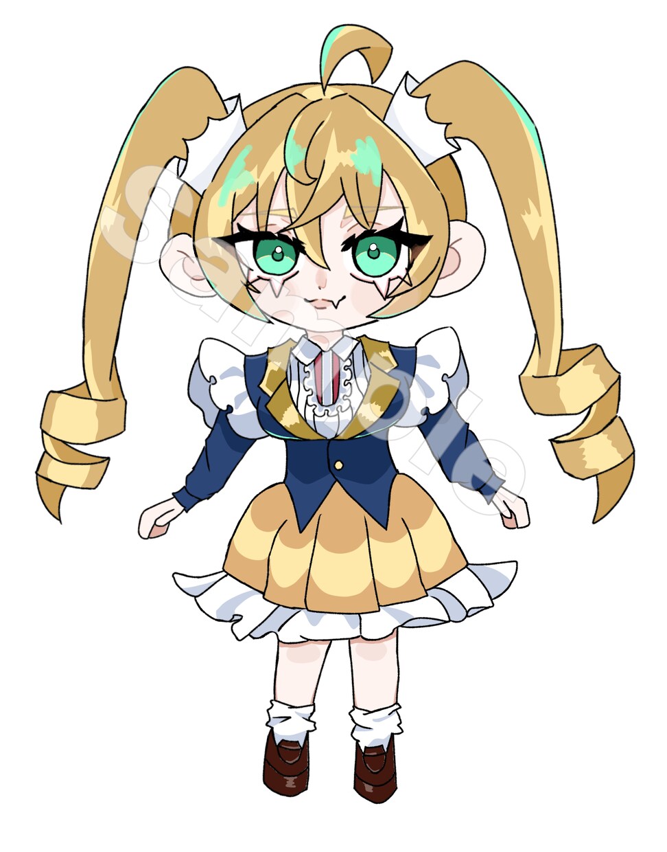 キュートなミニキャラ描きます 2〜4頭身までのミニキャラ描きます イメージ2