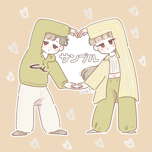 ゆるくて優しい似顔絵イラストをお描きします ゆるかわなイラストはお任せ下さい！プレゼントにもオススメ♪ イメージ4