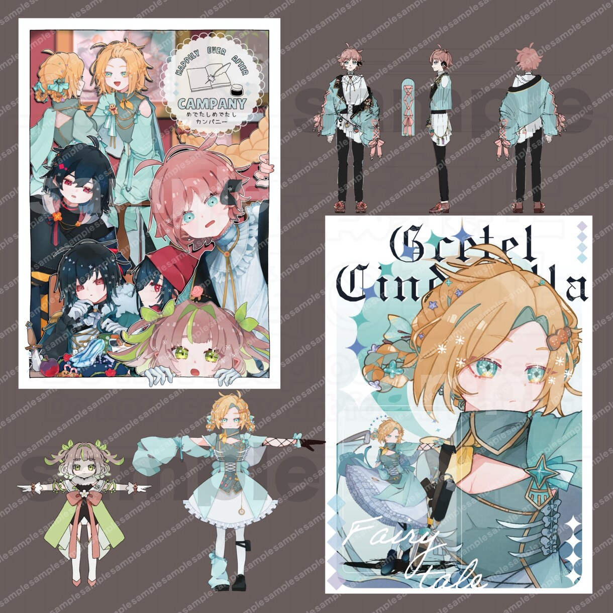 先着20名様限定！一枚絵/アイコンを制作します ポップで可愛い一枚絵やアイコン用イラストの制作 イメージ2