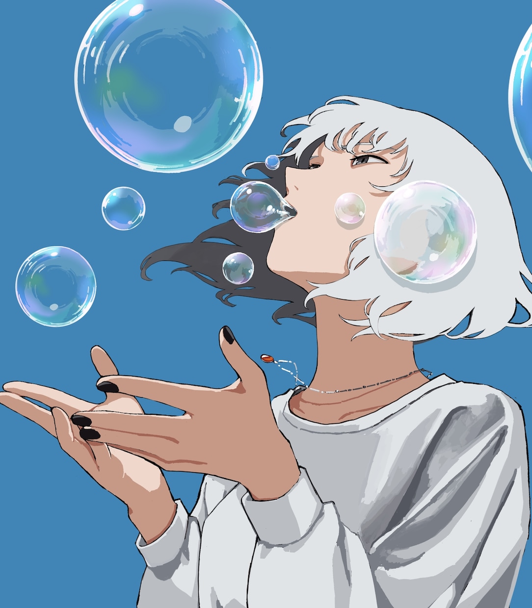 人物から一枚絵まで、イラストを作成します 高クオリティの厚塗りイラスト、背景込みの一枚絵まで イメージ1