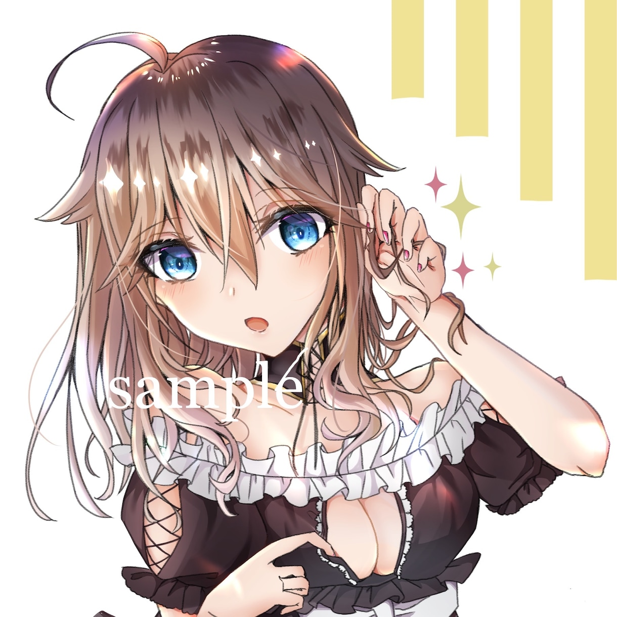イラスト作成致します オリジナルキャラや版権キャラなど！キャラデザや1枚絵も！ イメージ1