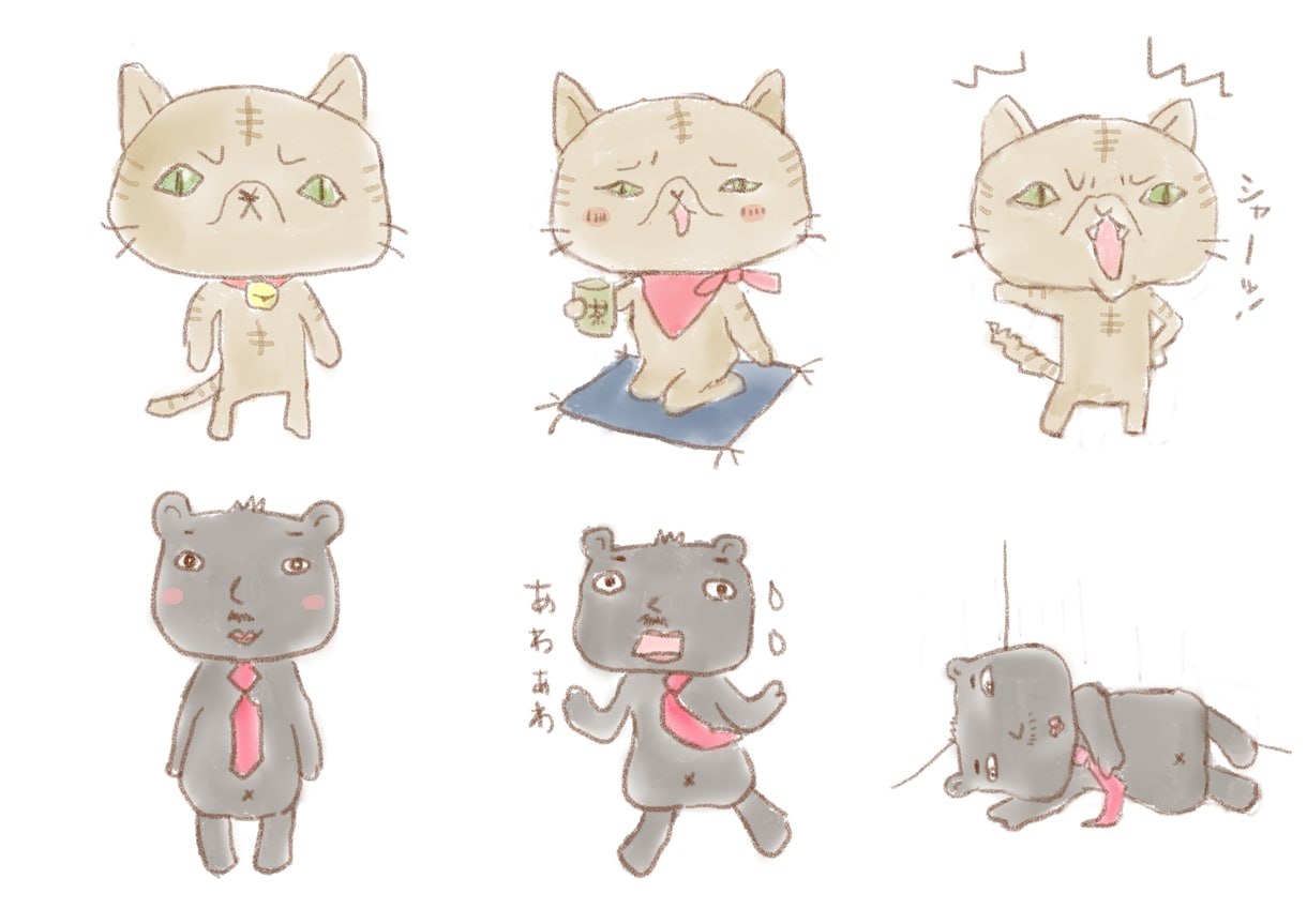あなたのためにゆるキャラ作成します 商用可のかわいいくてゆるいキャラクターをデザインします。 イメージ2