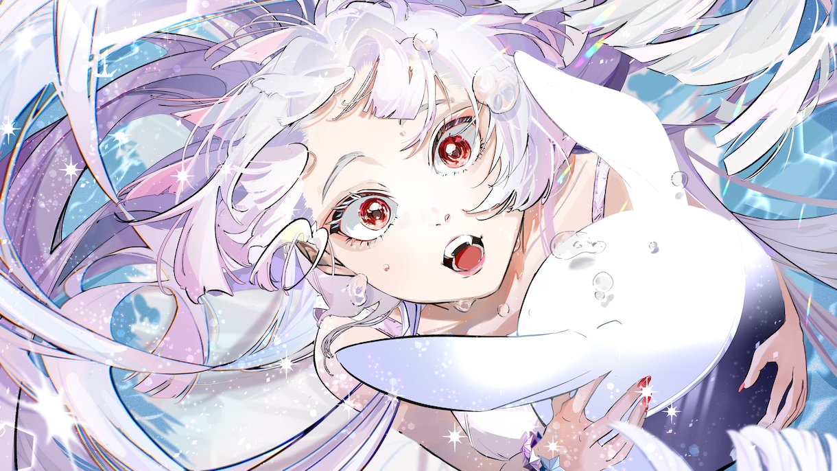 商用利用可◎一枚絵作成いたします 動きのあるイラストで目に止まる印象的な1枚を。 イメージ1