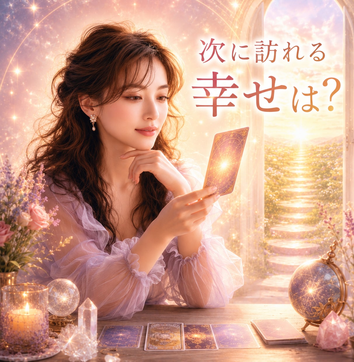 あなたに訪れる幸運と未来の流れを鑑定します これから開かれる未来／結婚／仕事／変化／運気 イメージ1