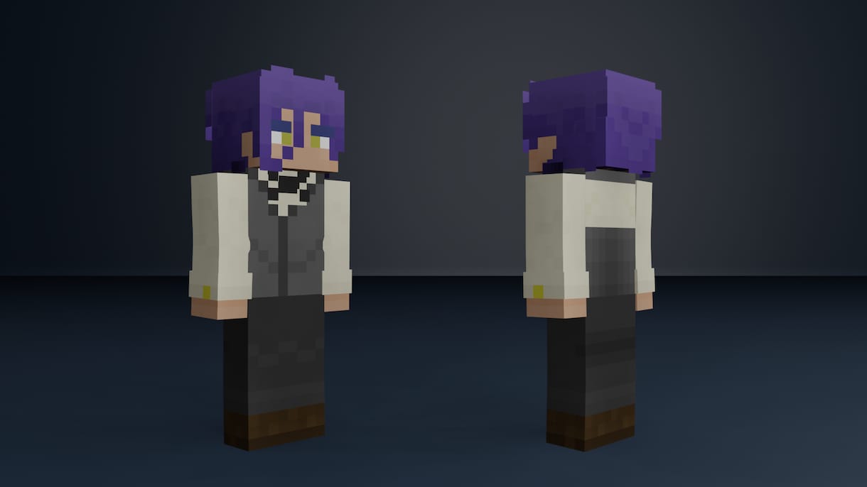 この道10年！マイクラスキン作ります 他とはひと味違うオシャレなヘアアレンジのスキンです！ イメージ6