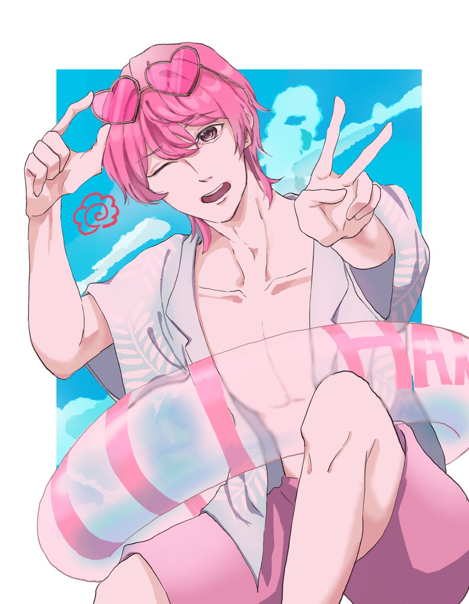 SNSなどで使用できるイラスト作成を承ります SNS、配信用画像、TRPG立ち絵など… イメージ6