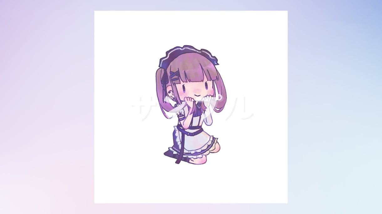 厚塗り風のゆるっと でふぉるめイラスト描きます ＊SNSアイコンやサムネイル、グッズ利用に♪ イメージ3