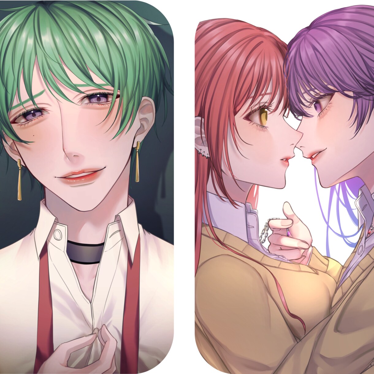 綺麗めのイラストお描きします 美少年イラストお求めの方はぜひ！ イメージ2