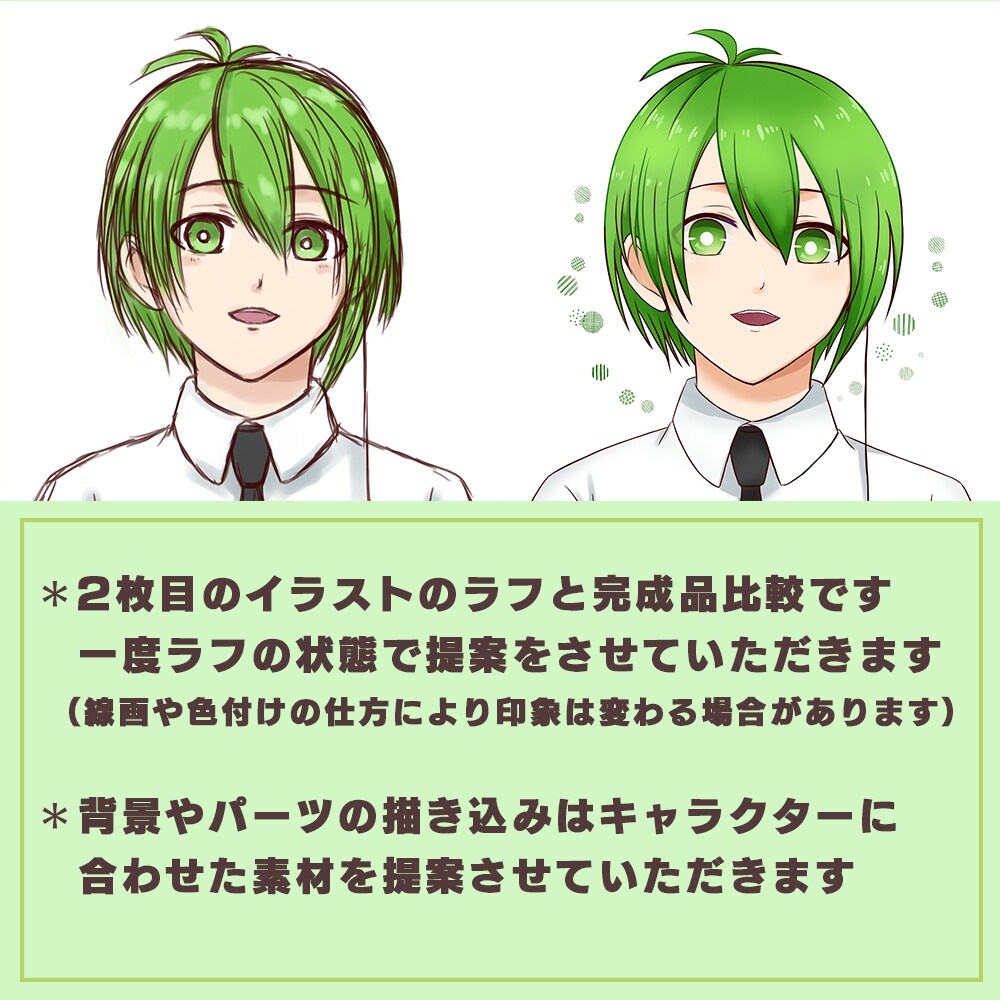 あなた好みの一枚を!アイコン制作します 複雑なオプション設定なく分かりやすいサービスを心がけました イメージ6