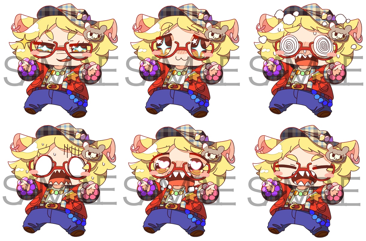 かわいいデフォルメキャラクター描きます あなただけのオリジナルキャラに可愛いを全身全霊込めてお届け！ イメージ2