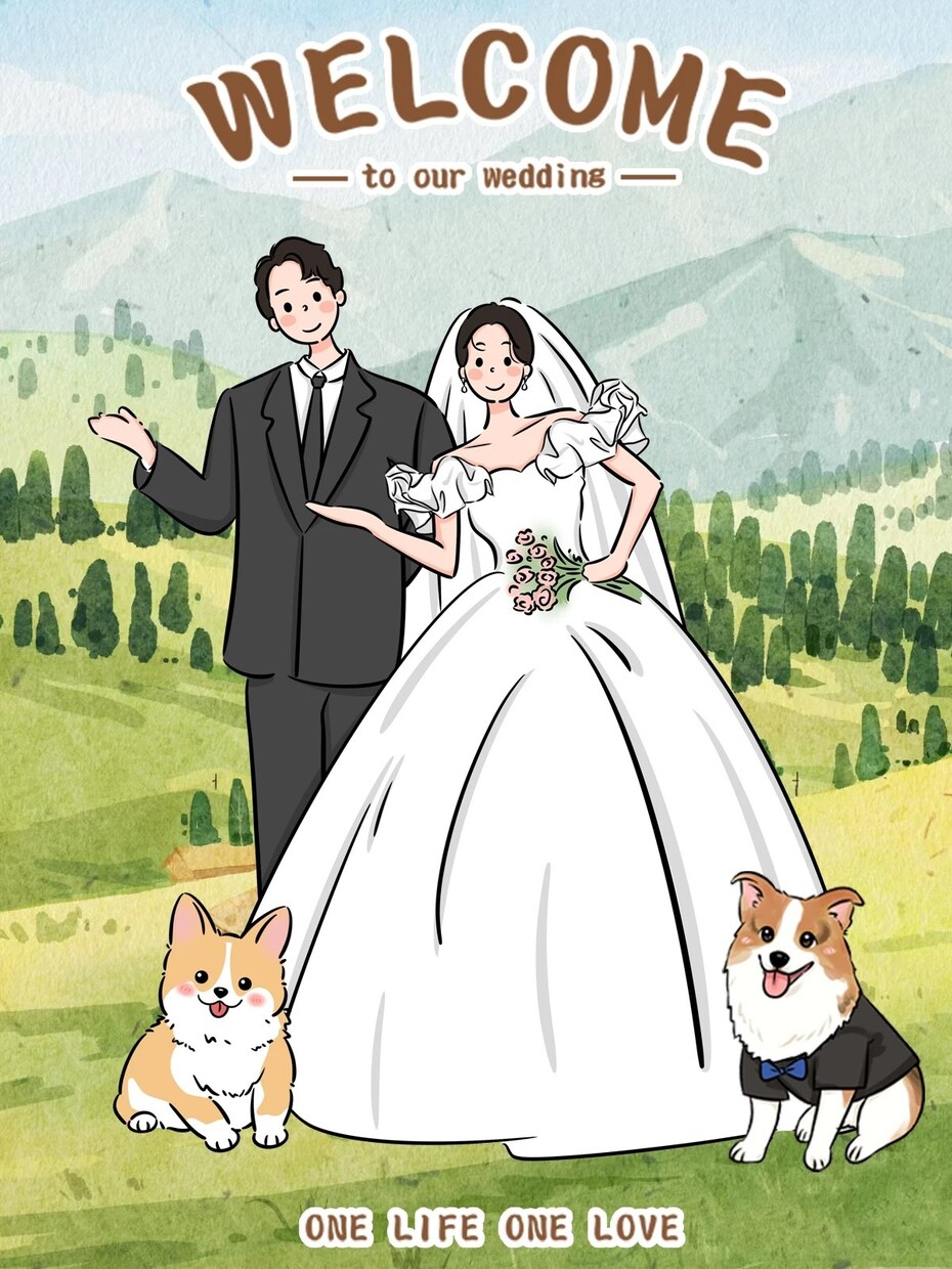 オリジナルキャラ風イラスト描きます SNSアイコンや結婚式にも大人気！／ イメージ2
