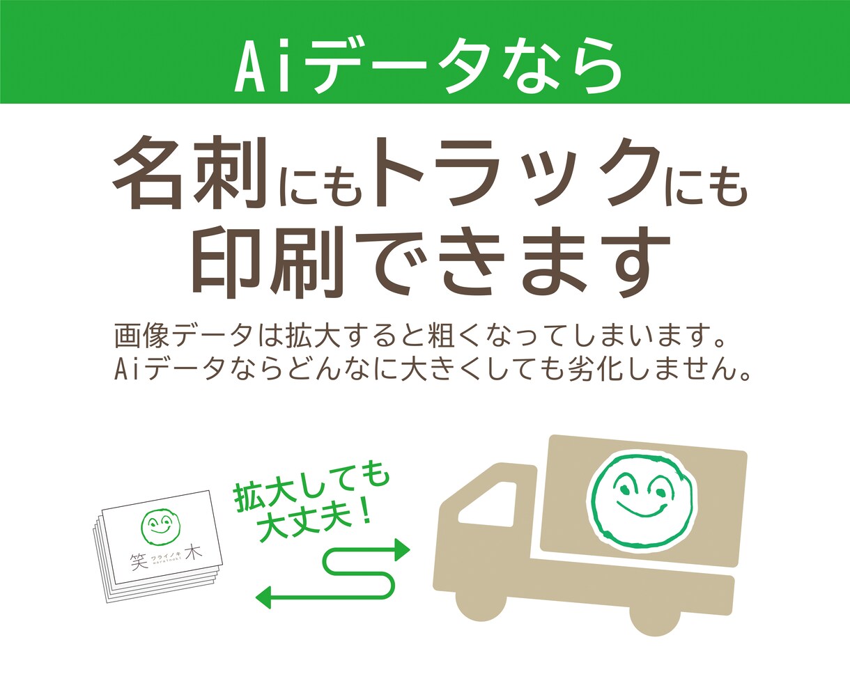 そのイラスト・ロゴ　ていねいにトレースします 拡大してもきれい！イラストレータでデータ化 イメージ7