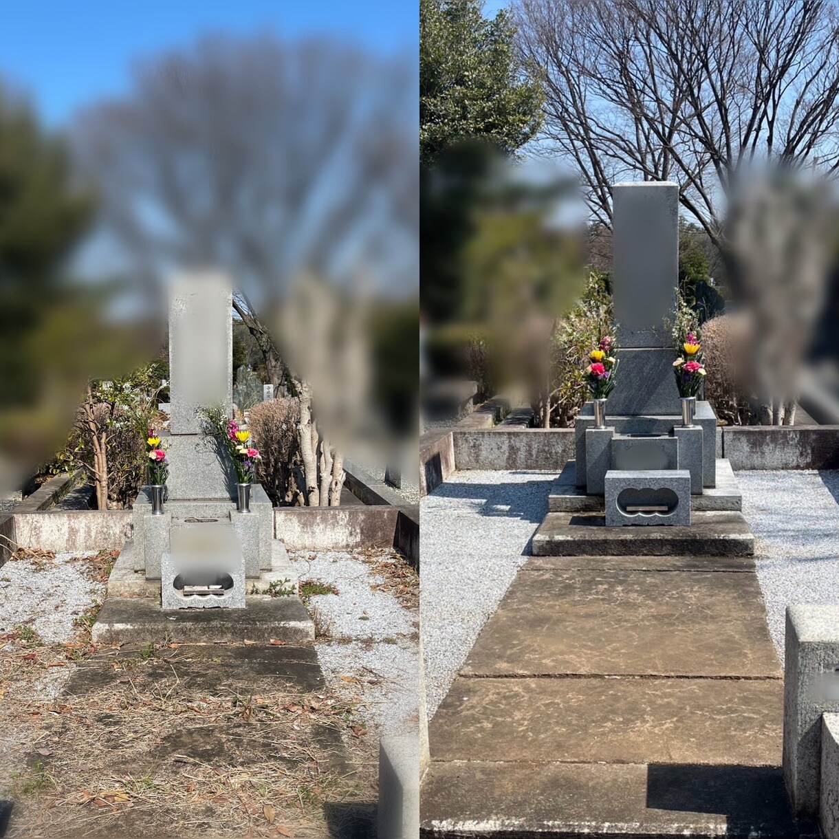 多磨霊園　お墓参り代行・清掃・草むしりします ～故人様のお墓を真心込めて、お墓参りお掃除をいたします～ イメージ5
