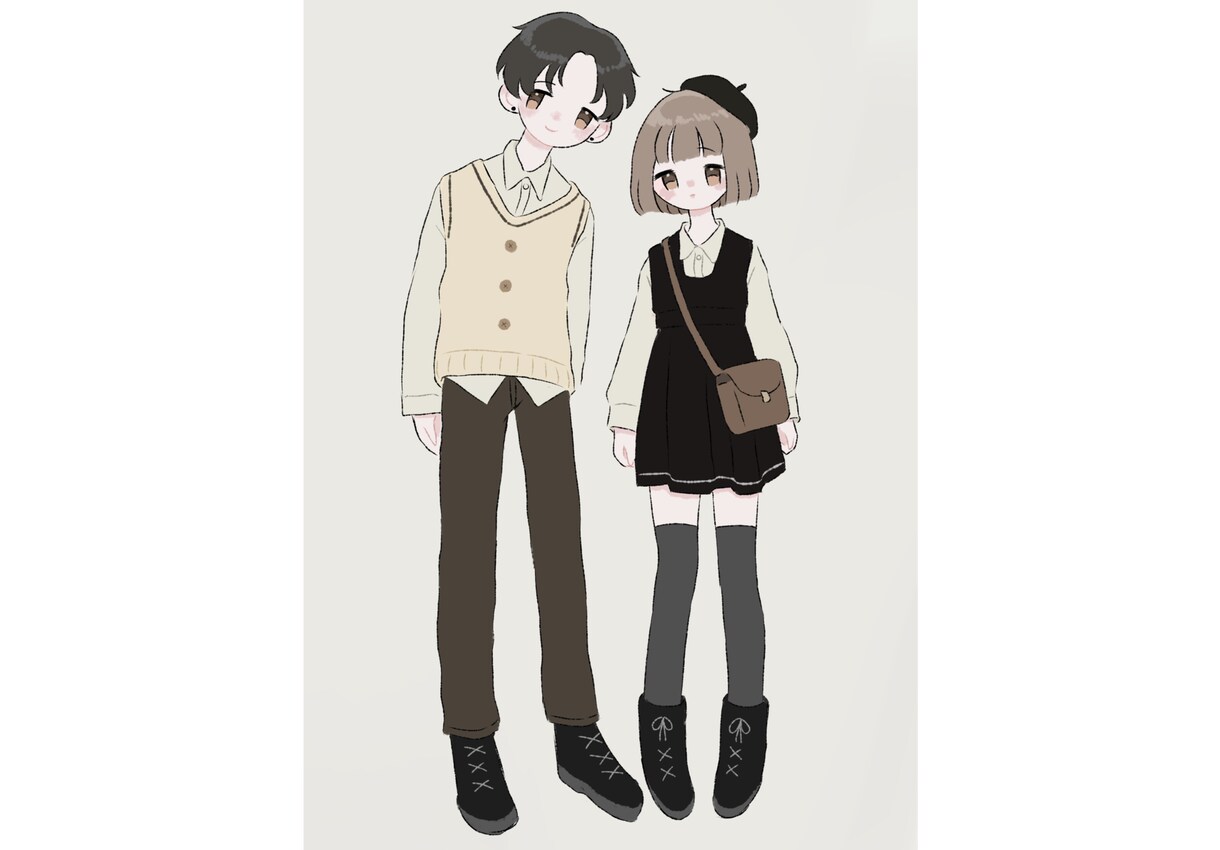 イラストを描きます ゆるふわでおしゃれな感じです。 イメージ1