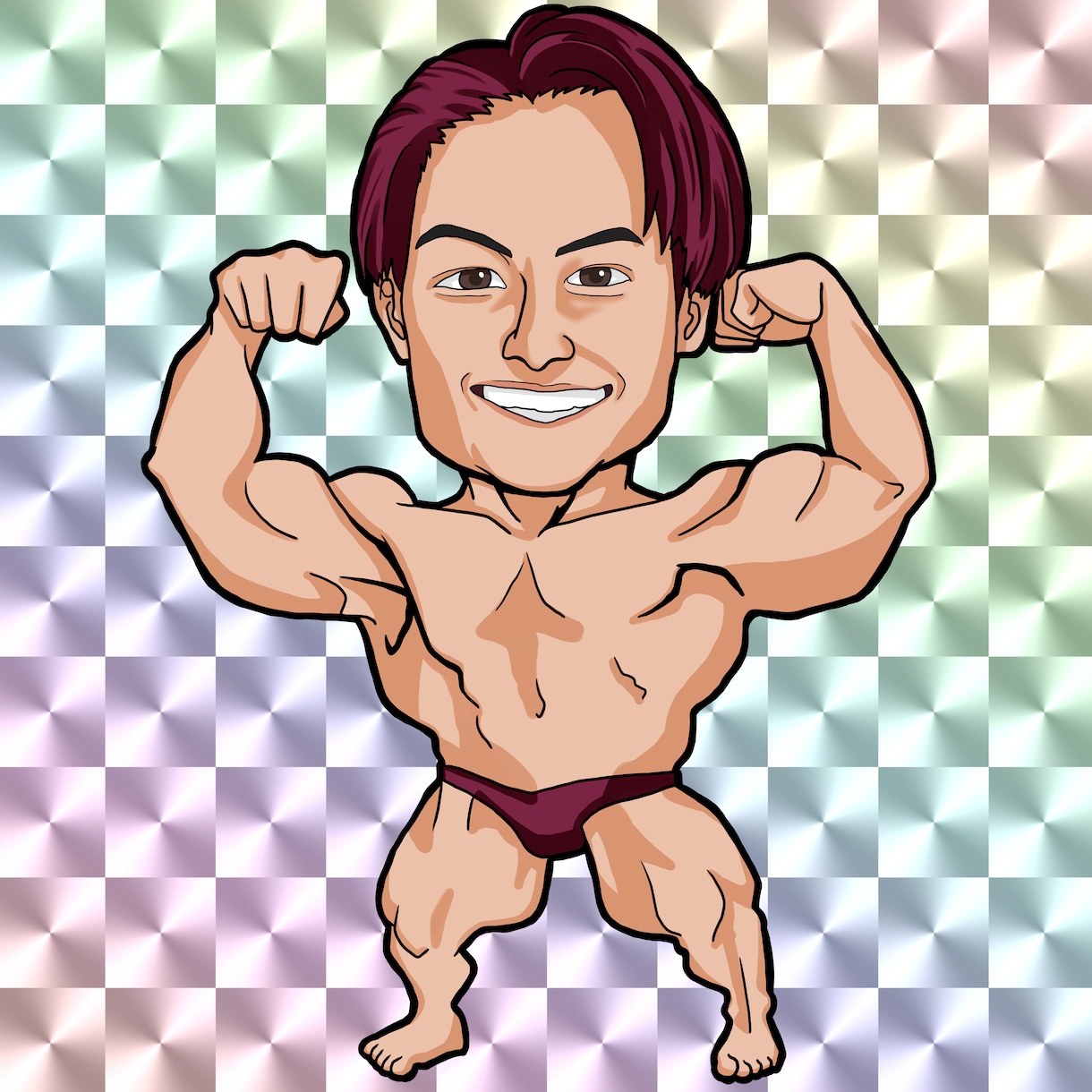 似顔絵アイコン描きます 目を惹く似顔絵を作ってみませんか？ イメージ1