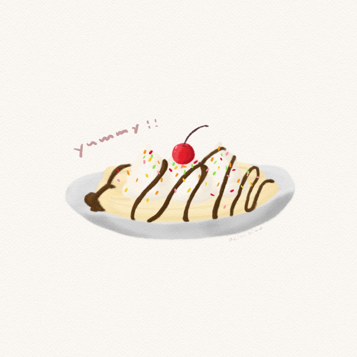 ほっこりおいしい食べ物イラスト描きます 温かみのあるアナログ風イラストです！ イメージ5