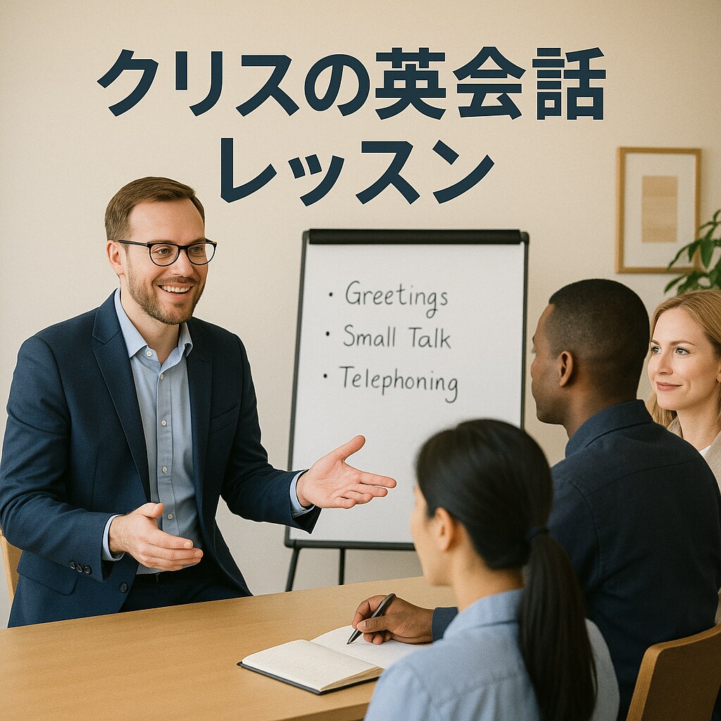 社会人向けビジネス英会話レッスンします 現外資系企業勤務、経験豊富なネイティブ講師によるレッスンです イメージ1