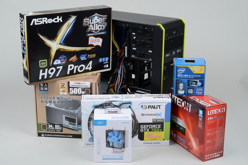 自作PCのパーツ選び代行します 初めてのPC自作で悩んでいるあなたへ イメージ1