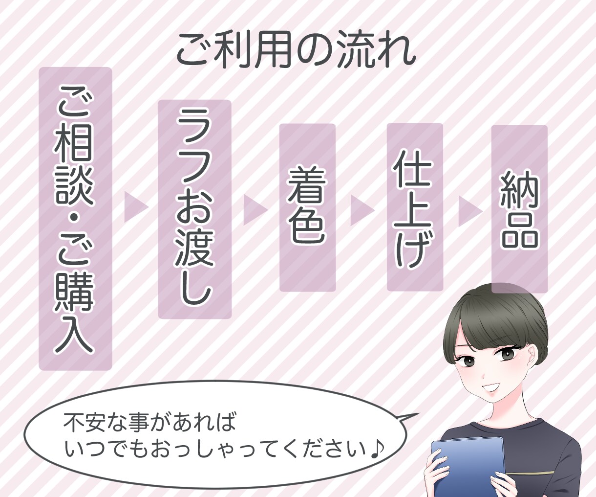 漫画アニメ風で親しみのあるアイコン描きます 商用利用可◎安心感♪爽やかに男女◎SNSやブログに♪ イメージ8