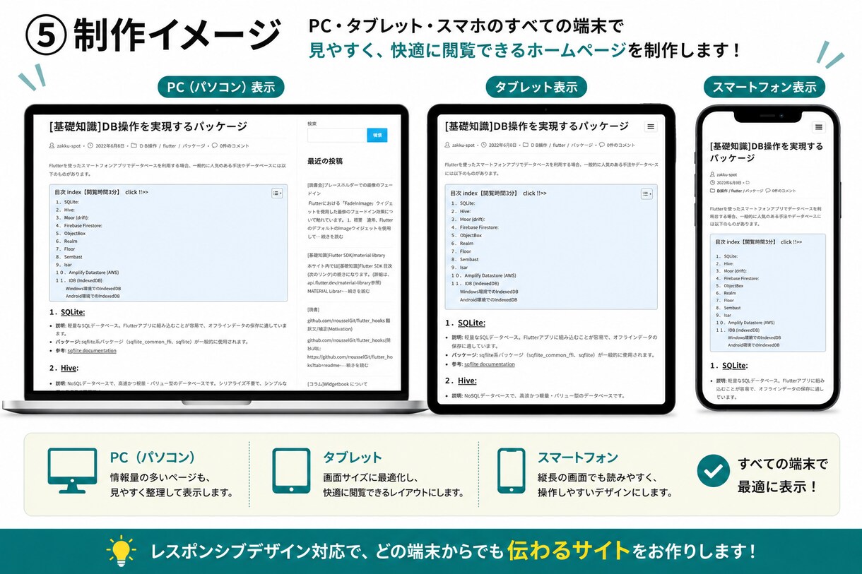 WordPressで会社ホームページ制作します 公開後の更新・運用まで丁寧にサポートします イメージ7