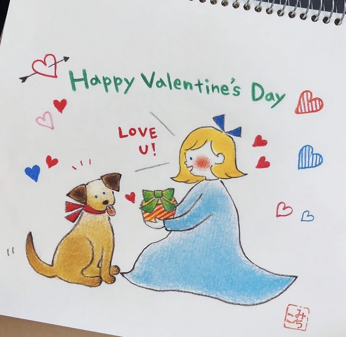 色鉛筆で描く可愛いイラストを作成します 色鉛筆が織りなす、温かくてほっとする世界。 イメージ4