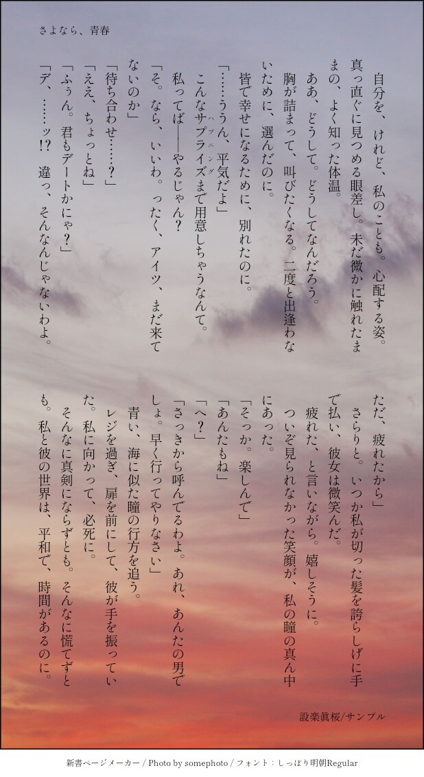 あなたのための小説を執筆致します 一次・二次、夢、3L対応可能です。 イメージ4