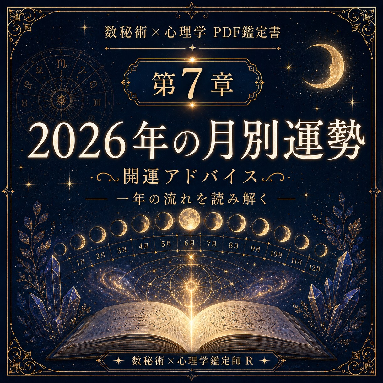 数秘術×心理学で自己分析PDF鑑定書を作ります あなたの本質を、一冊の鑑定書に。 イメージ7
