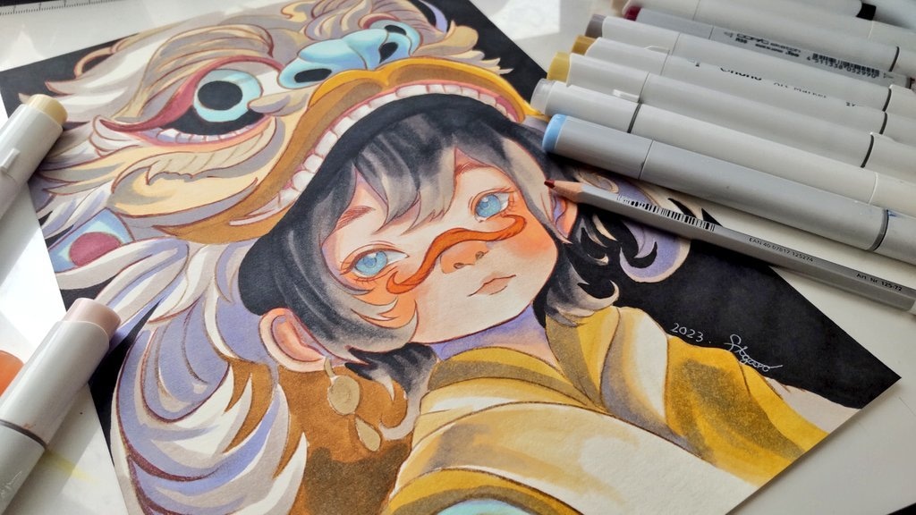 商用可｜温かみのある表紙・挿絵をアナログで描きます 絵本や同人作品の挿絵・表紙、小説の挿絵・表紙など イメージ8