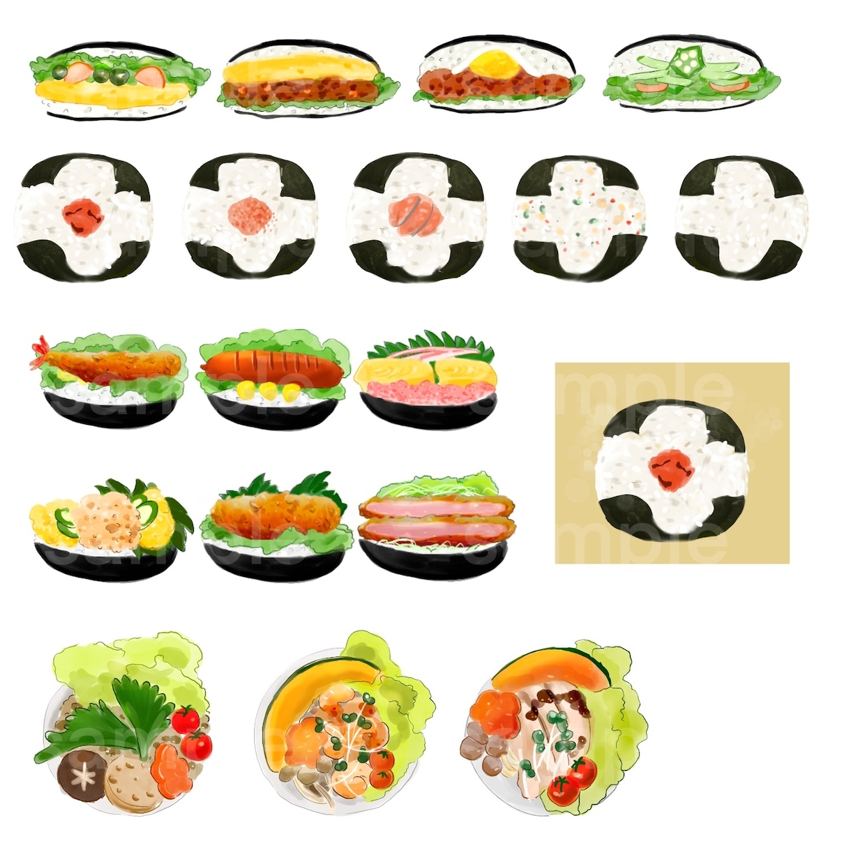 商用可！美味しそうな食べ物イラスト描きます リアルタッチで実際より美味しく見える食べ物イラスト描きます♪ イメージ10