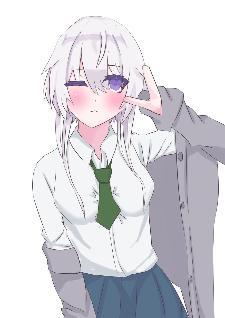 かわいい女の子のイラスト描きます キラキラかわいい女の子を貴方の元へ イメージ5