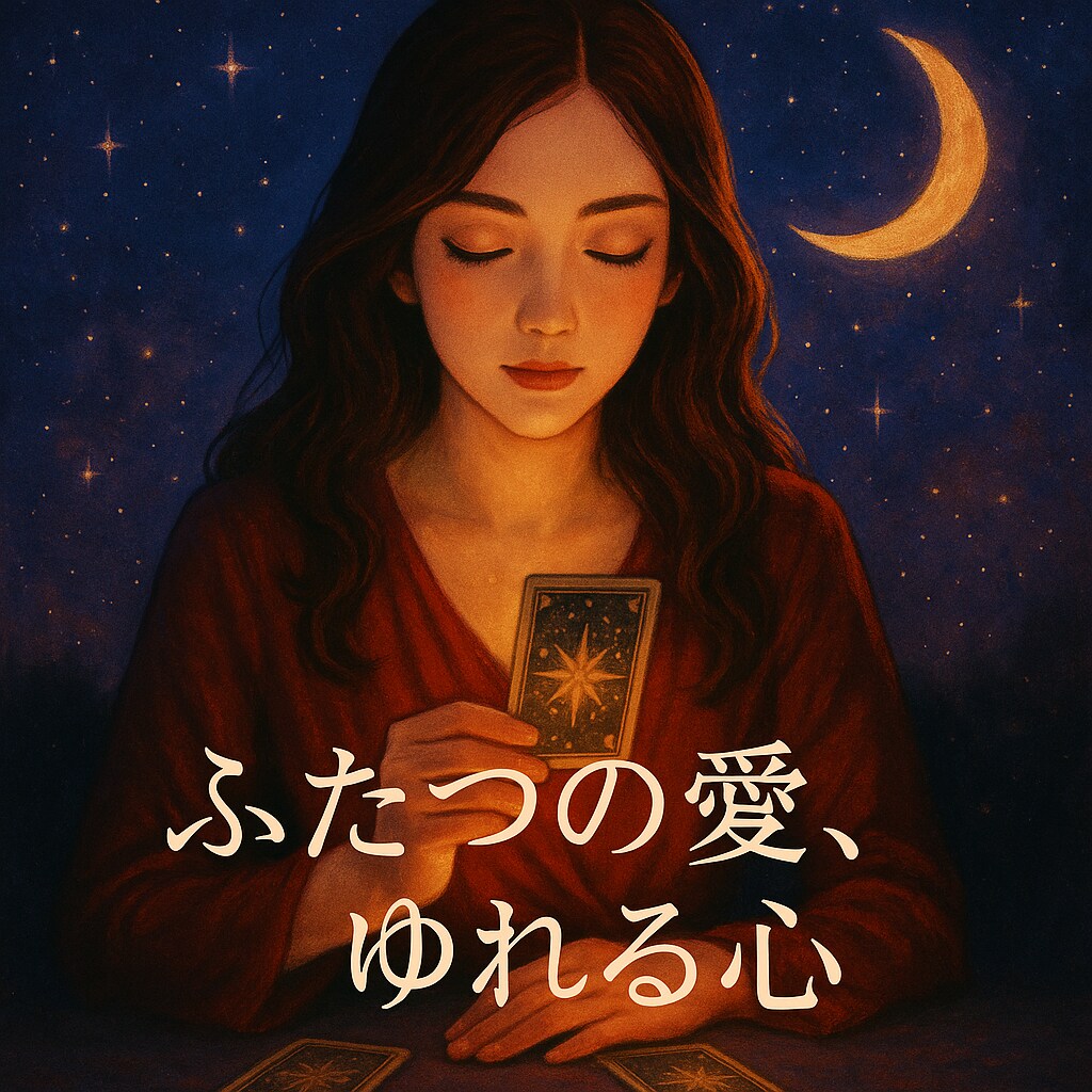 二人を同時に好きな恋 タロットで整え導きます もう迷わないで。本心を視て進む道を一緒に探しましょう イメージ1