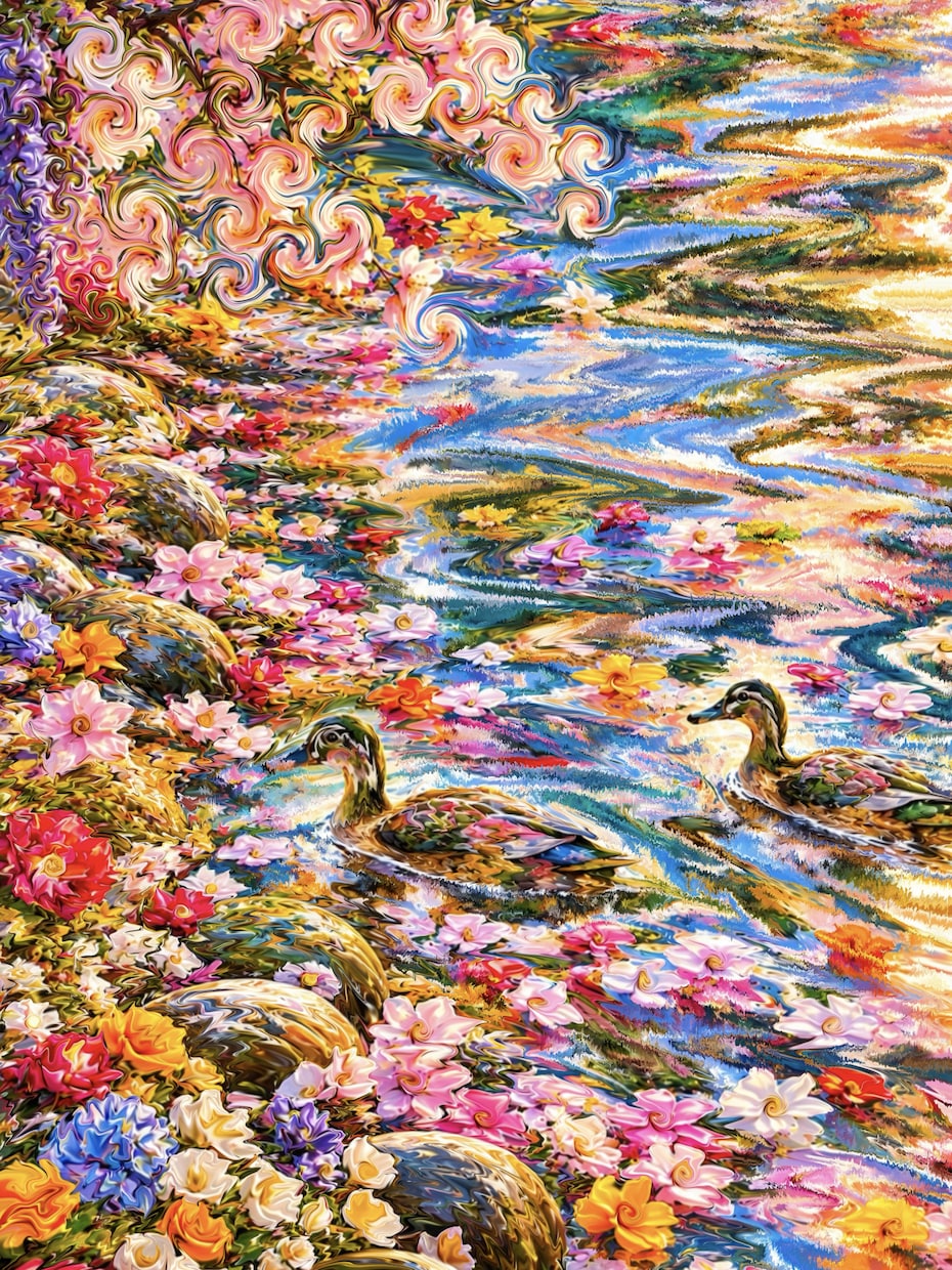 写真を画材にしたフォトアートを制作します 写真をもっと自由に、まだ見ぬアートへ。 イメージ5