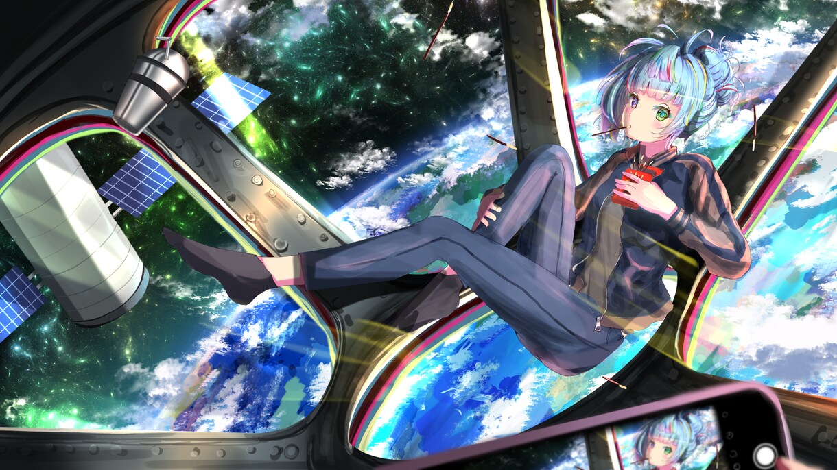 VTuber配信サムネイル_透過イラスト描きます 目を惹くサムネで再生数アップ！透過イラストお任せください！ イメージ4