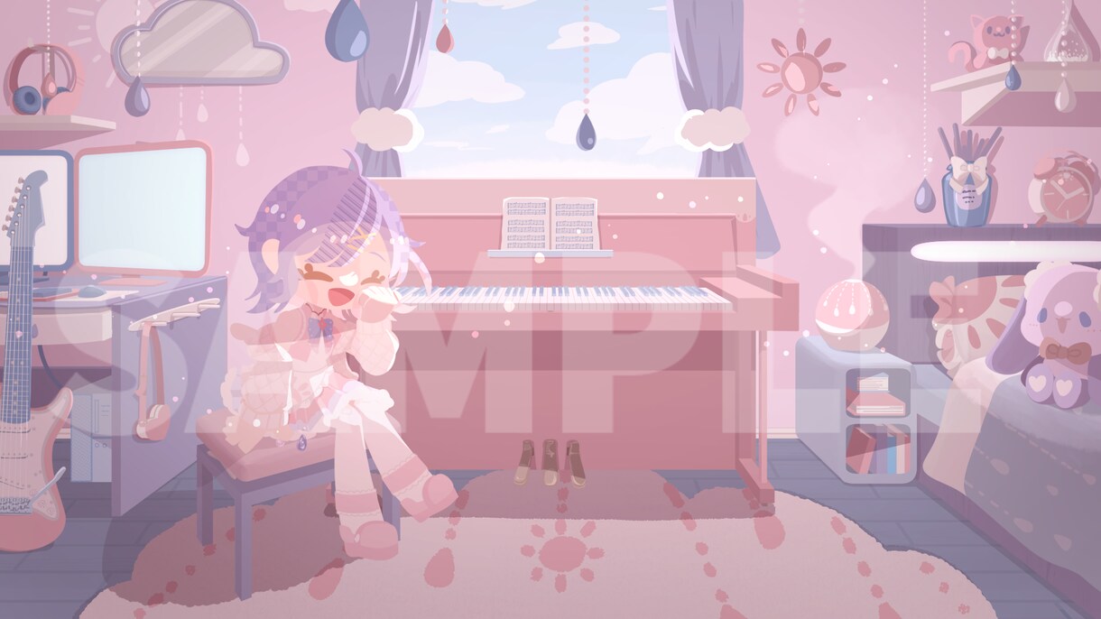 商業利用OK！背景メインのイラスト作成いたします 情緒あふれる背景×愛らしいキャラであなたの世界観を再現！ イメージ8