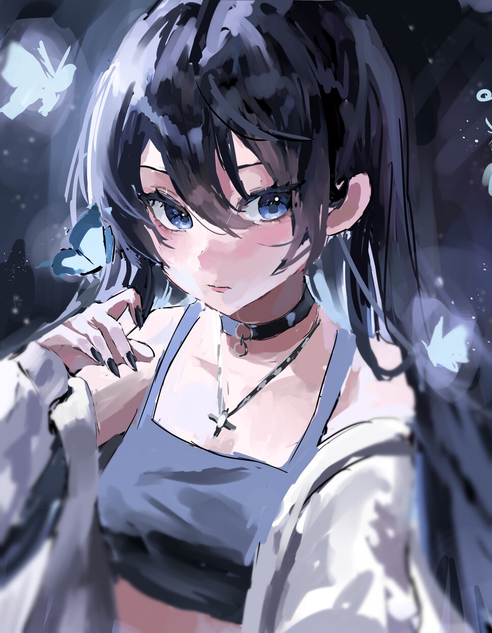 透明感のある配信用イラスト描きます 透明感のあるイラストを描きます イメージ1