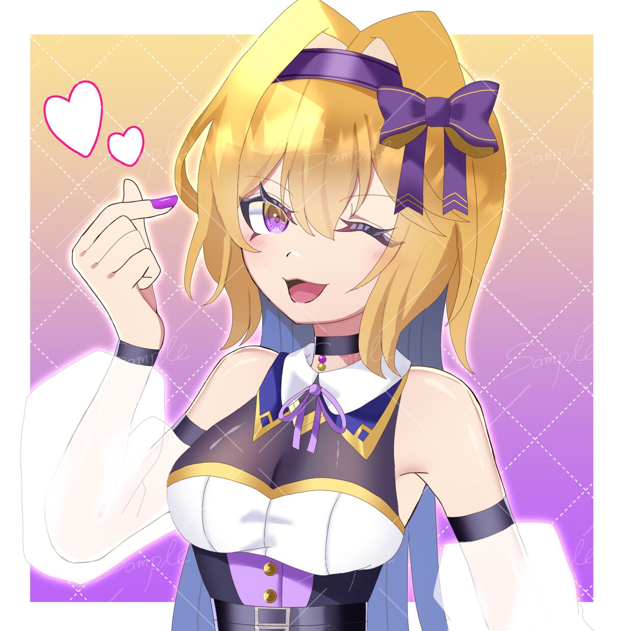 幅広い絵柄で、目を惹くイラストを制作します 1枚絵、立ち絵、SDイラストなどお任せください！ イメージ2