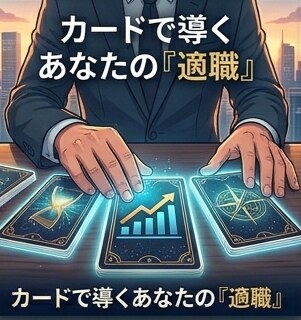 カードであなたの仕事運と転職の好機を占います 不死身の占い師ダバがカードを展開。逆境⇒好転への道標 イメージ2