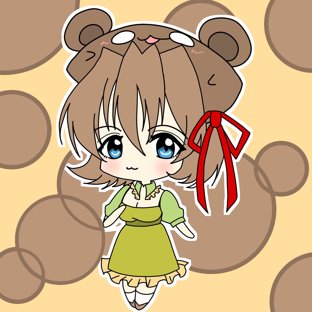 立ち絵ミニキャラかきます あなた専用の立ち絵ミニキャラ描きます イメージ1